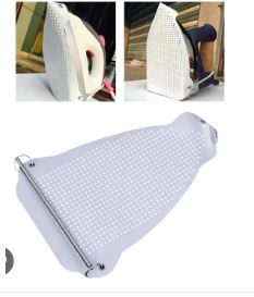 Non-Stick Iron Soleplate Cover | Steam Iron Protective Shoe with Heat Resistant Mesh - Universal Iron Shoe Cover - Protective Ironing Shield for Delicate Garments - No More Scorch or Shine - Professional Ironing Protector Plate